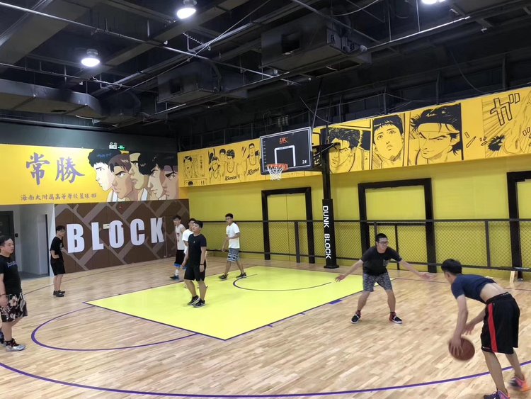 舞台用实木地板 学校体育馆运动地板 佰强桦业施工安装每平方米约120.00元每平米(7)