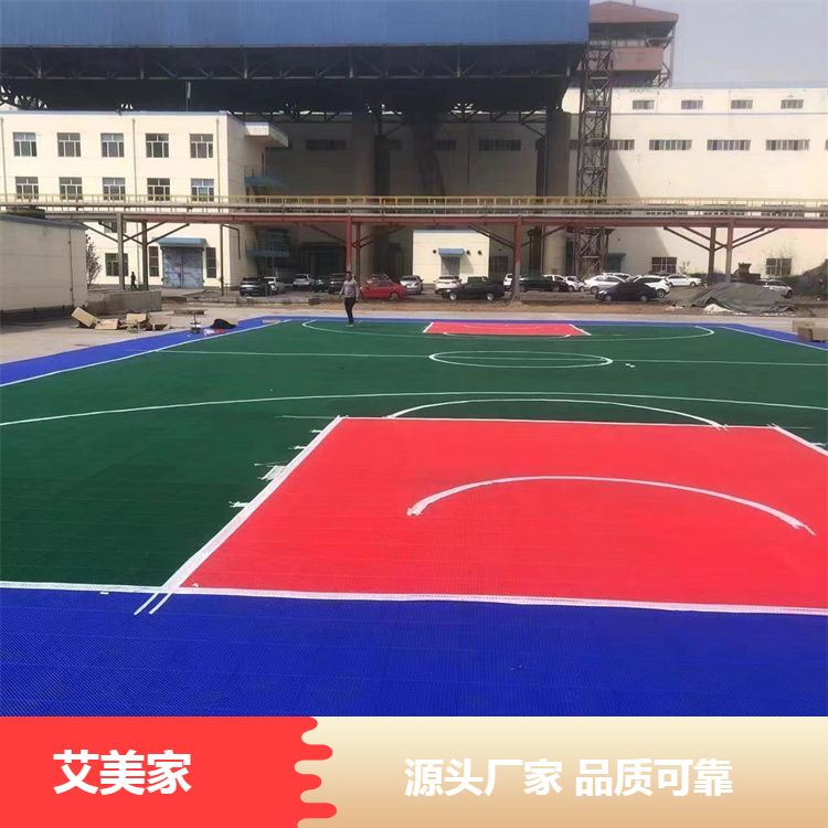软塑运动悬浮式拼装地板 回弹率≥93 使用寿命长 售后完善每平方米约30.00元每平米(3)