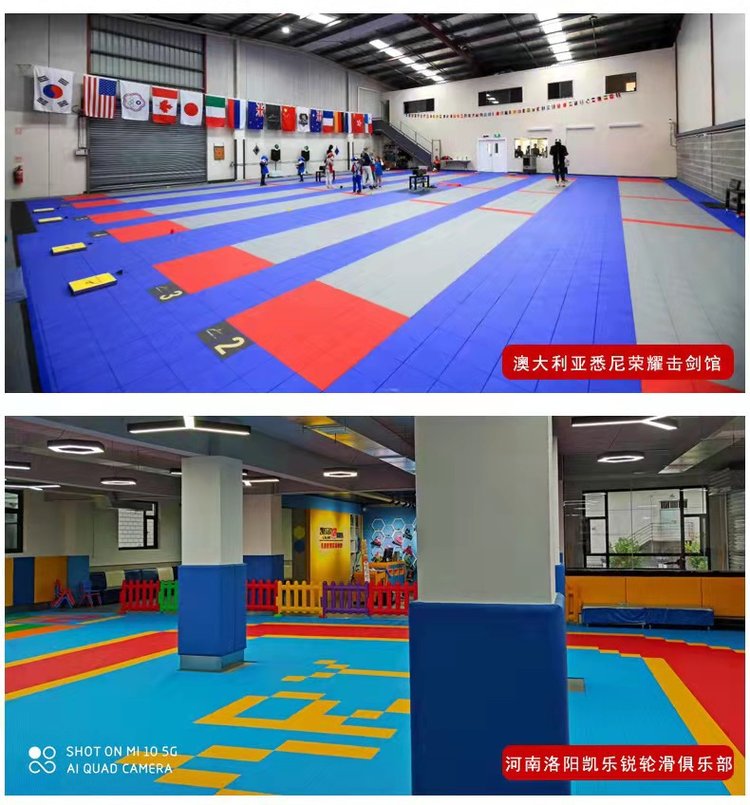 幼儿园室外悬浮地板 防滑悬浮式拼装地板 户外塑料运动地板每平方米约39.00元,每平方米约38.00元,每平方米约37.00元每平米(10)
