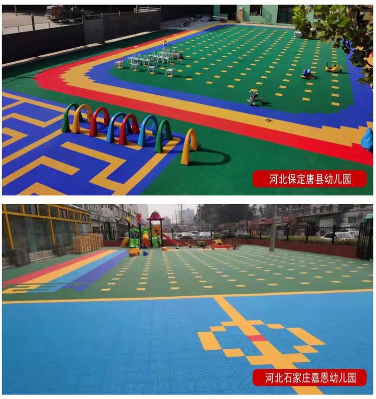 幼儿园室外悬浮地板 防滑悬浮式拼装地板 户外塑料运动地板每平方米约39.00元,每平方米约38.00元,每平方米约37.00元每平米(12)
