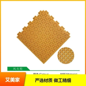 软塑运动悬浮式拼装地板 回弹率≥93 使用寿命长 售后完善每平方米约30.00元每平米